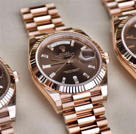 best rose gold rolex|rolex rose gold day date.